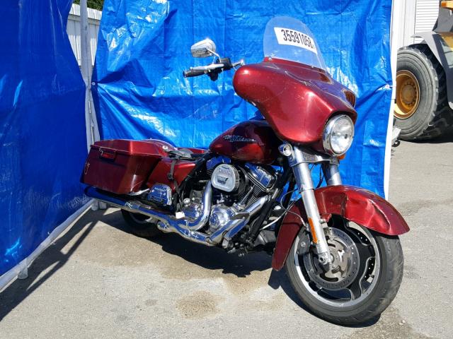 1HD1KB4339Y633538 - 2009 HARLEY-DAVIDSON FLHX RED photo 1