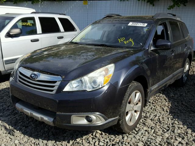 4S4BRBKC3A3356651 - 2010 SUBARU OUTBACK 2. BLACK photo 2