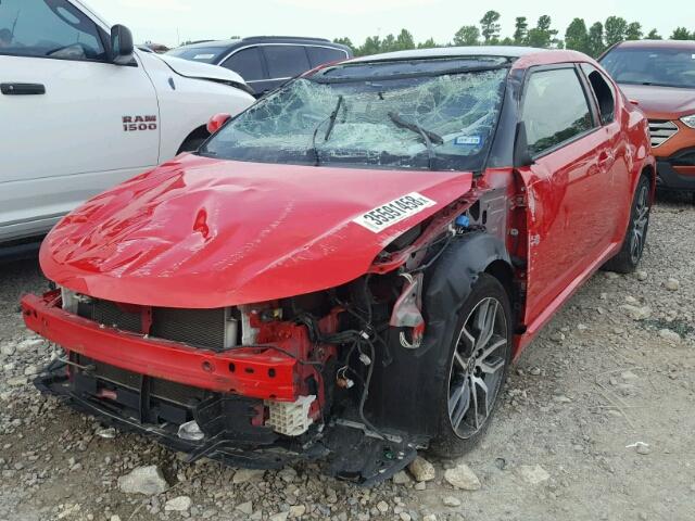 JTKJF5C73E3088582 - 2014 TOYOTA SCION TC 红色 照片 2