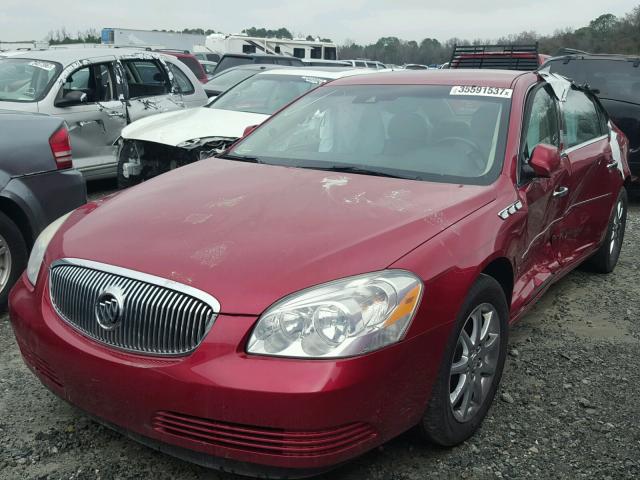 1G4HD572X8U172693 - 2008 BUICK LUCERNE CX MAROON photo 2