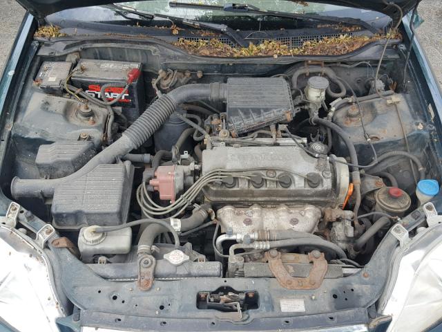 2HGEJ6615XH518750 - 1999 HONDA CIVIC BASE 绿色 照片 7