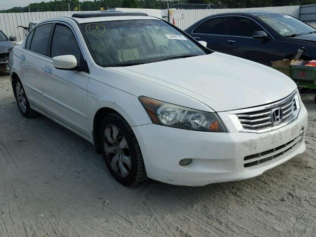 1HGCP36868A068947 - 2008 HONDA ACCORD EXL WHITE photo 1