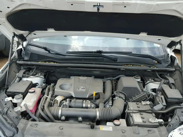 JTJYARBZ1G2027851 - 2016 LEXUS NX 200T WHITE photo 7