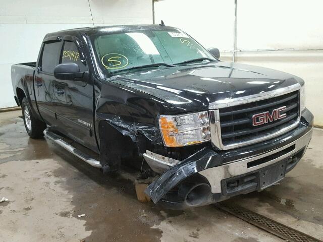 3GTEK23M99G266698 - 2009 GMC SIERRA K15 BLACK photo 1