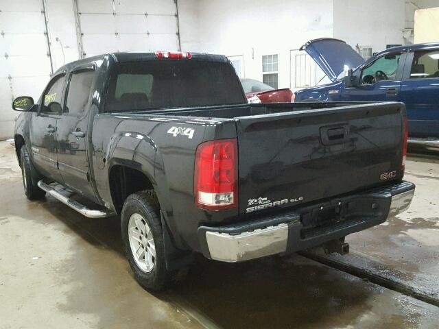 3GTEK23M99G266698 - 2009 GMC SIERRA K15 BLACK photo 3