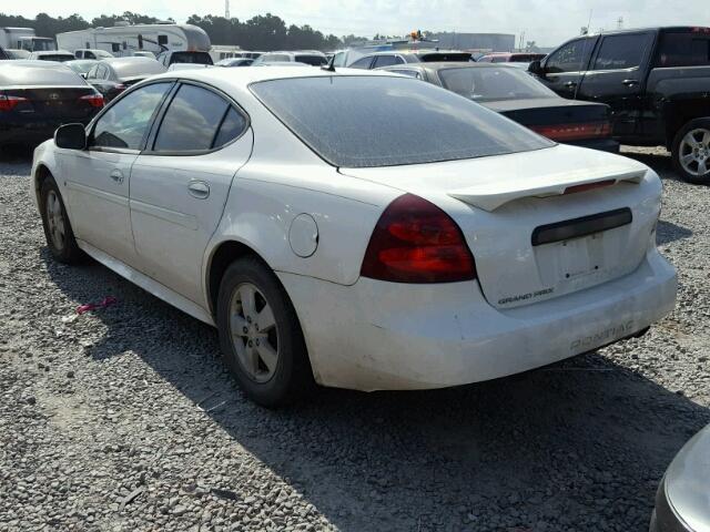 2G2WP552071132899 - 2007 PONTIAC GRAND PRIX WHITE photo 3