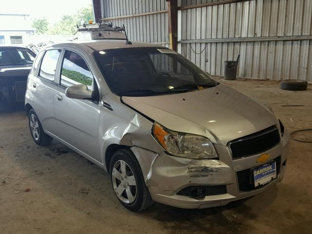 KL1TD6DE9BB132375 - 2011 CHEVROLET AVEO LS WHITE photo 1