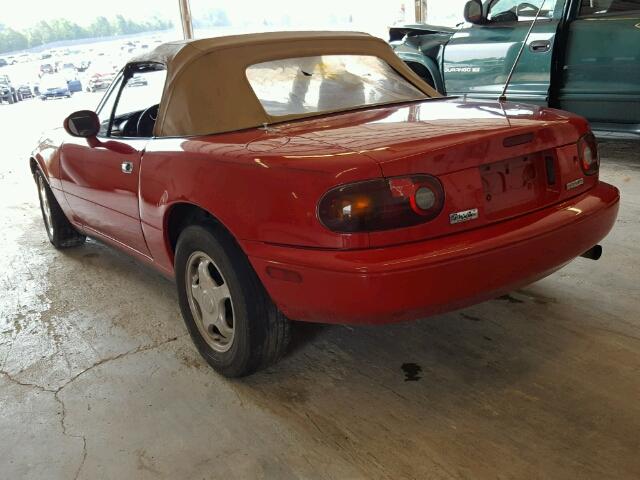 JM1NA3515P0422930 - 1993 MAZDA MX-5 MIATA RED photo 3