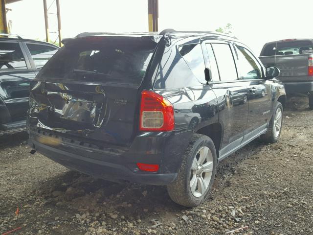 1C4NJCBB9CD502537 - 2012 JEEP COMPASS SP BLACK photo 4