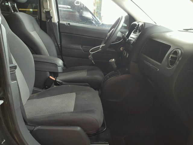 1C4NJCBB9CD502537 - 2012 JEEP COMPASS SP BLACK photo 5