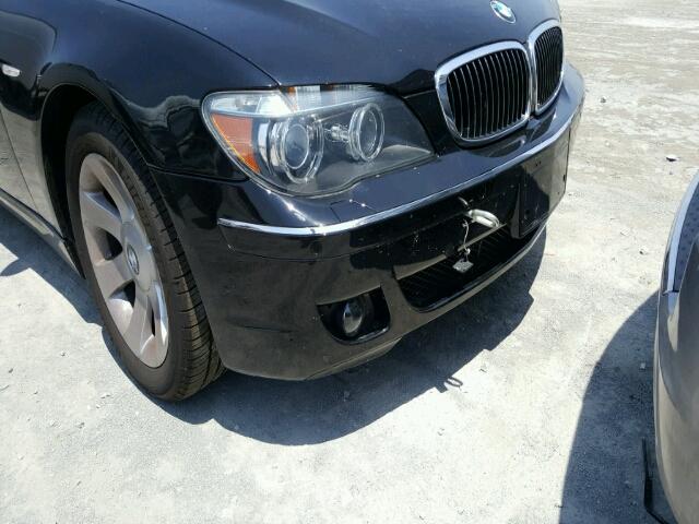 WBAHL83556DT06173 - 2006 BMW 750 I BLACK photo 9
