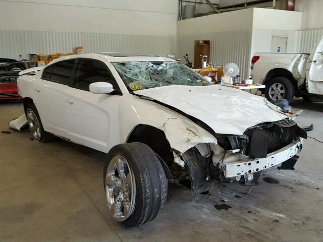 2C3CDXHG7DH535568 - 2013 DODGE CHARGER SX WHITE photo 1