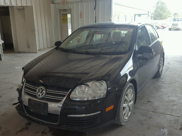 3VWRZ7AJ2AM145226 - 2010 VOLKSWAGEN JETTA SE BLACK photo 2