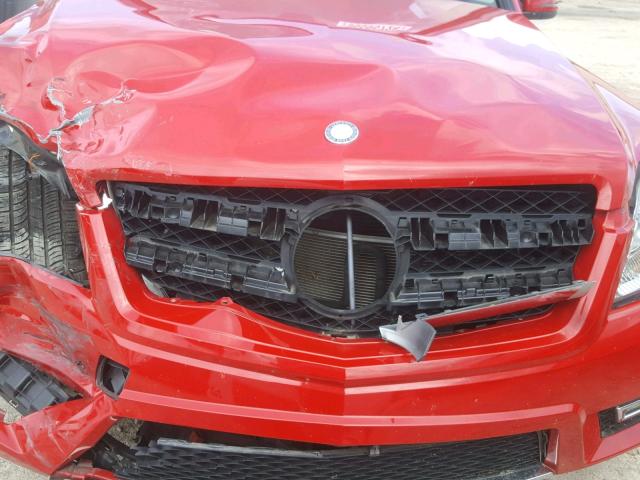 WDCGG8HB1CF865585 - 2012 MERCEDES-BENZ GLK 350 4M RED photo 7