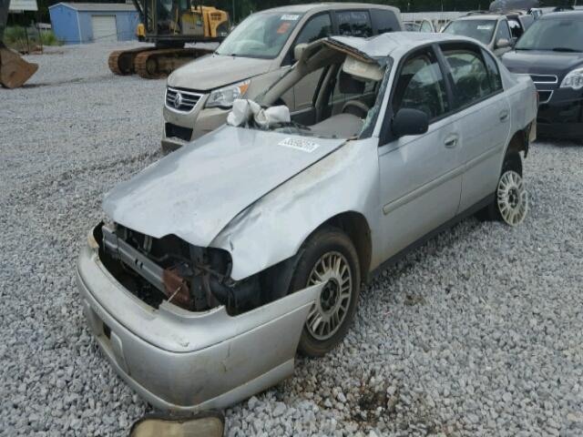 1G1ND52J93M690480 - 2003 CHEVROLET MALIBU SILVER photo 2