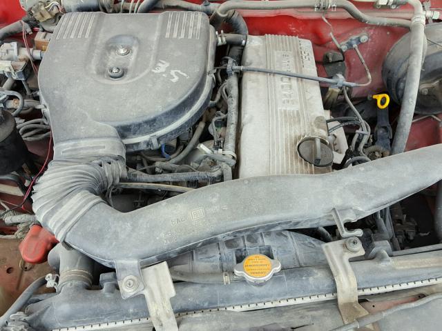 1N6SD11S4VC307631 - 1997 NISSAN TRUCK BASE RED photo 7