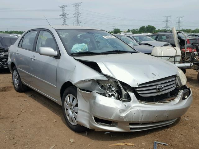 1NXBR32E34Z231462 - 2004 TOYOTA COROLLA LE 银色 照片 1