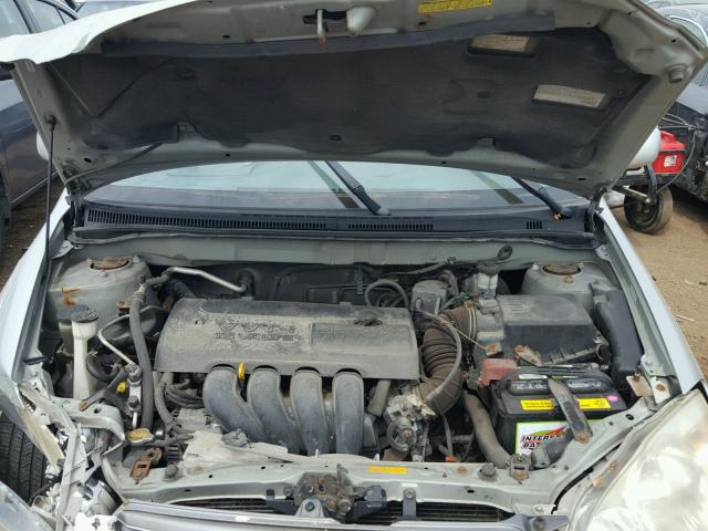 1NXBR32E34Z231462 - 2004 TOYOTA COROLLA LE 银色 照片 7