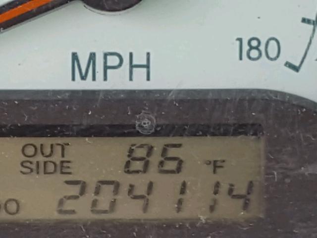 1NXBR32E34Z231462 - 2004 TOYOTA COROLLA LE 银色 照片 8