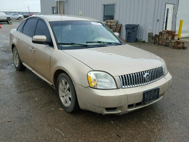 1MEHM40157G601329 - 2007 MERCURY MONTEGO CREAM photo 1