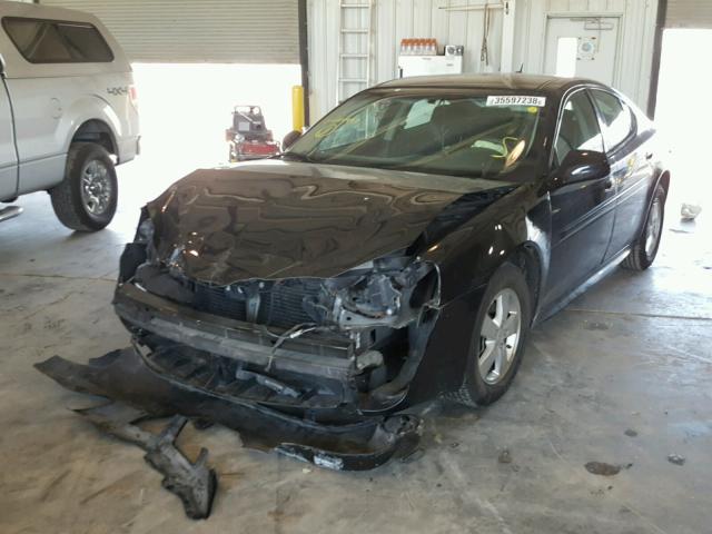 2G2WP552381104497 - 2008 PONTIAC GRAND PRIX BLACK photo 2