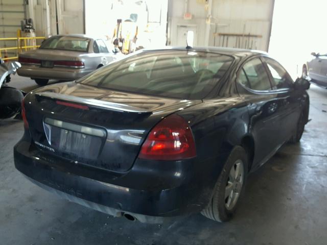 2G2WP552381104497 - 2008 PONTIAC GRAND PRIX BLACK photo 4