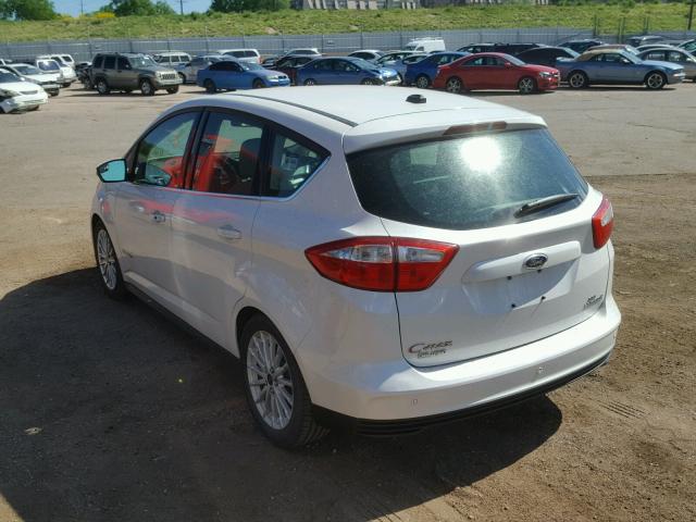 1FADP5BUXDL538967 - 2013 FORD C-MAX SEL WHITE photo 3