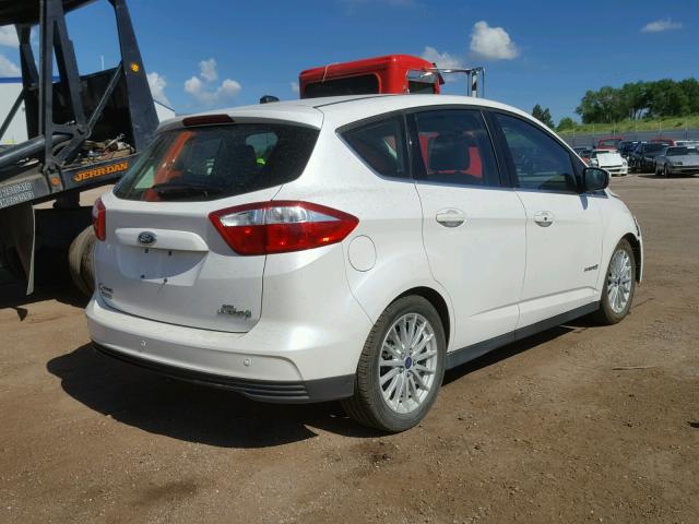 1FADP5BUXDL538967 - 2013 FORD C-MAX SEL WHITE photo 4