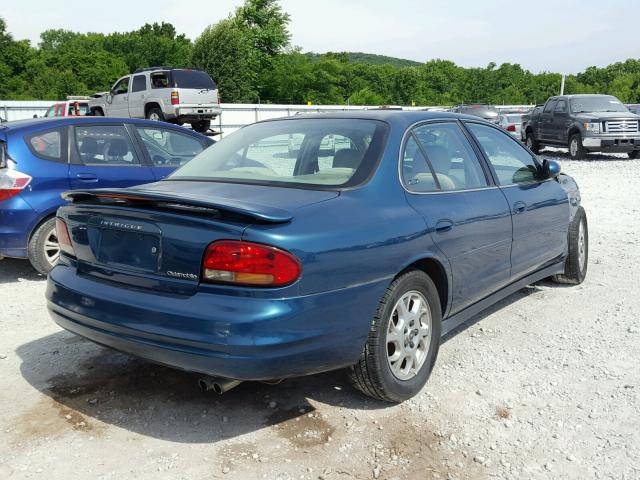 1G3WS52H72F220658 - 2002 OLDSMOBILE INTRIGUE G BLUE photo 4