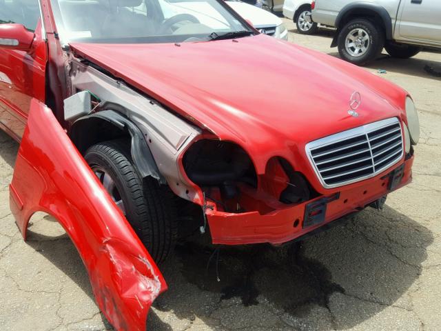 WDBLJ65G1YF143906 - 2000 MERCEDES-BENZ CLK 320 RED photo 9