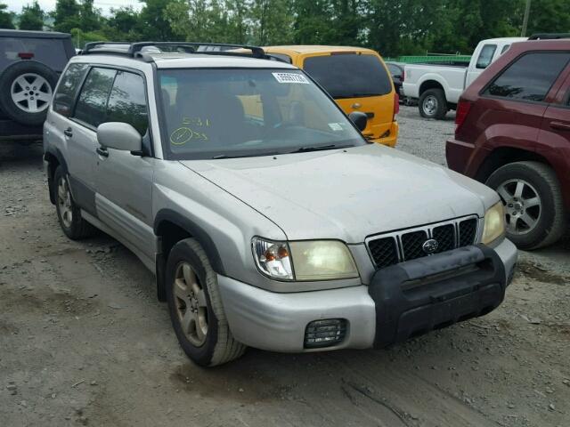 JF1SF65651H704890 - 2001 SUBARU FORESTER S ვერცხლისფერი ფოტო 1