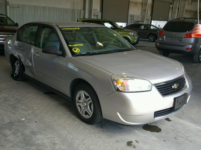 1G1ZS51F46F149351 - 2006 CHEVROLET MALIBU LS GRAY photo 1