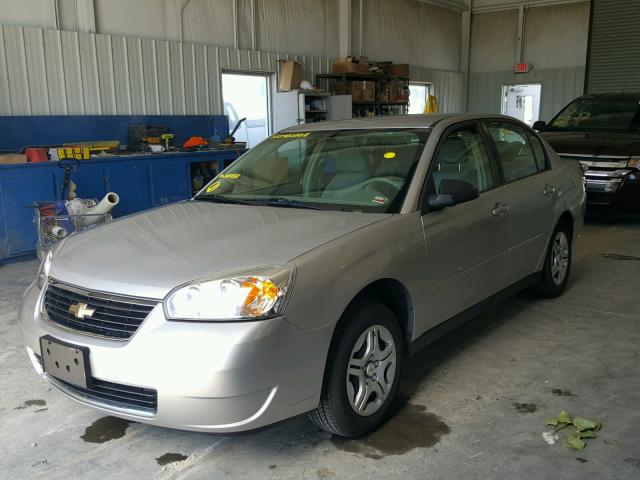 1G1ZS51F46F149351 - 2006 CHEVROLET MALIBU LS GRAY photo 2