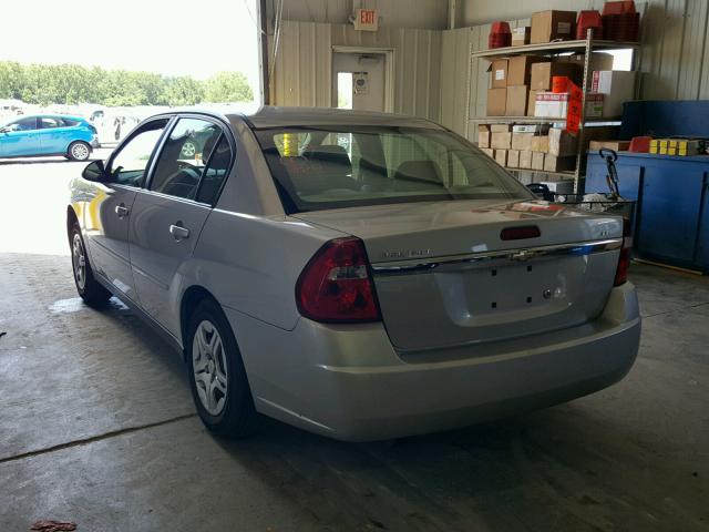 1G1ZS51F46F149351 - 2006 CHEVROLET MALIBU LS GRAY photo 3