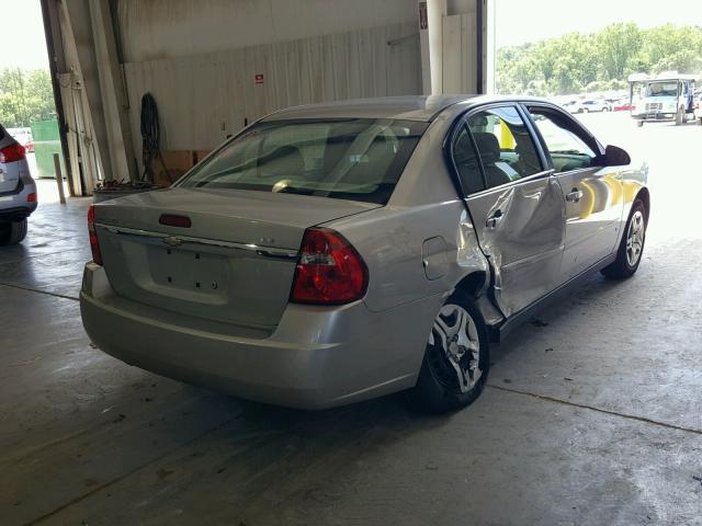 1G1ZS51F46F149351 - 2006 CHEVROLET MALIBU LS GRAY photo 4
