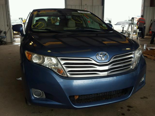 4T3ZK3BB3AU024212 - 2010 TOYOTA VENZA BASE BLUE photo 9