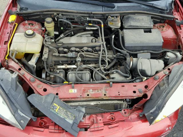 1FAFP36N65W306267 - 2005 FORD FOCUS ZXW RED photo 7
