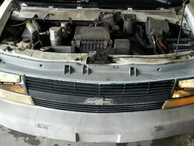 1GCDM19W81B115910 - 2001 CHEVROLET ASTRO WHITE photo 7