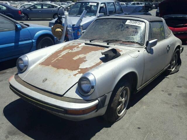 9117210847 - 1977 PORSCHE 911 SILVER photo 2