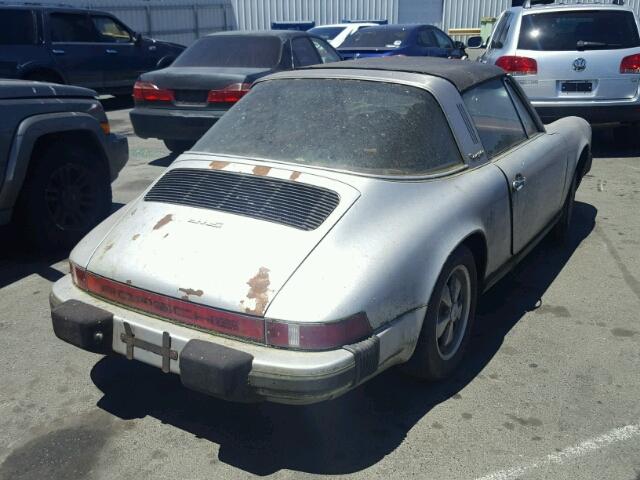 9117210847 - 1977 PORSCHE 911 SILVER photo 4