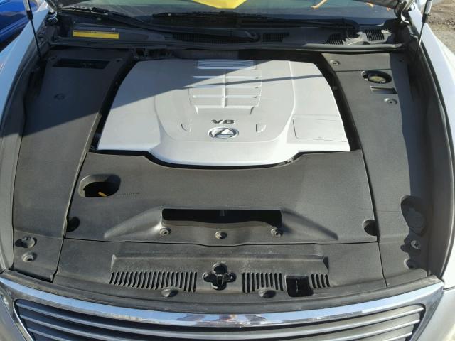 JTHGL46F475004881 - 2007 LEXUS LS 460L SILVER photo 7