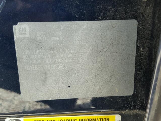 1G1ZB5E17BF330663 - 2011 CHEVROLET MALIBU LS ლურჯი ფოტო 10