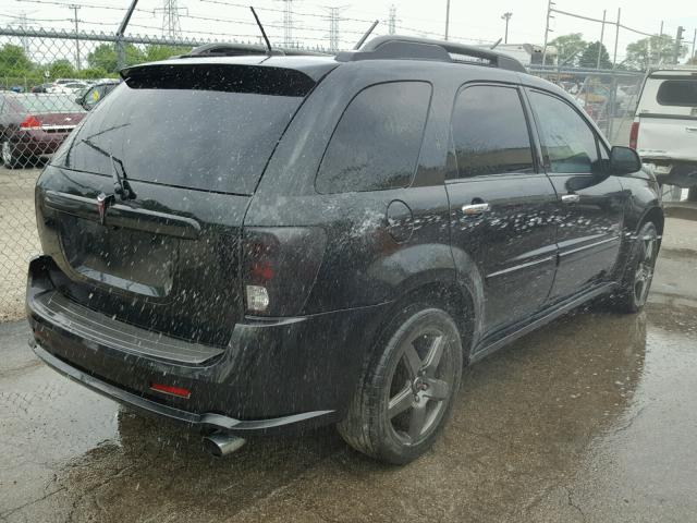 2CKDL637286313289 - 2008 PONTIAC TORRENT GX BLACK photo 4