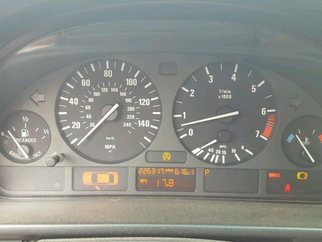 WBADT43421GF56883 - 2001 BMW 525 I AUTO SILVER photo 8