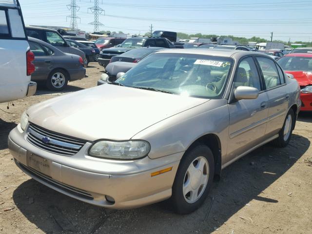 1G1NE52J8Y6345949 - 2000 CHEVROLET MALIBU LS 米色 照片 2