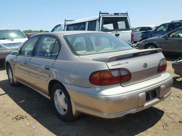1G1NE52J8Y6345949 - 2000 CHEVROLET MALIBU LS 米色 照片 3