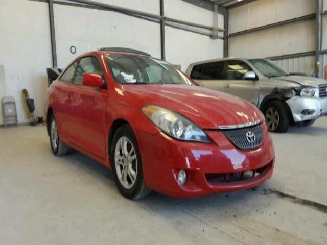 4T1CE38P96U629173 - 2006 TOYOTA CAMRY SOLA RED photo 1