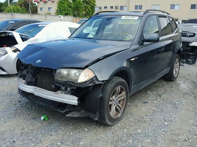 WBXPA93406WG82131 - 2006 BMW X3 3.0I GRAY photo 2