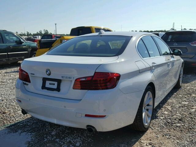 WBA5B3C53FD540210 - 2015 BMW 535 XI Blanc photo 4