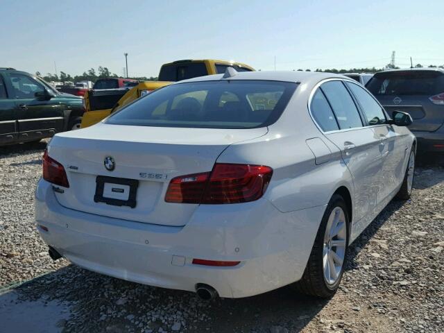 WBA5B3C53FD540210 - 2015 BMW 535 XI WHITE photo 4